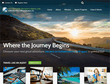 Tablet Screenshot of internationalvacationsagent.com